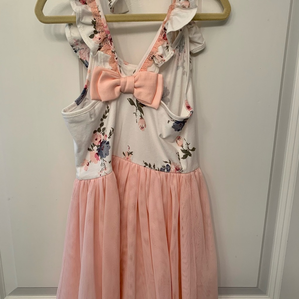 3t Pink and Floral Dress